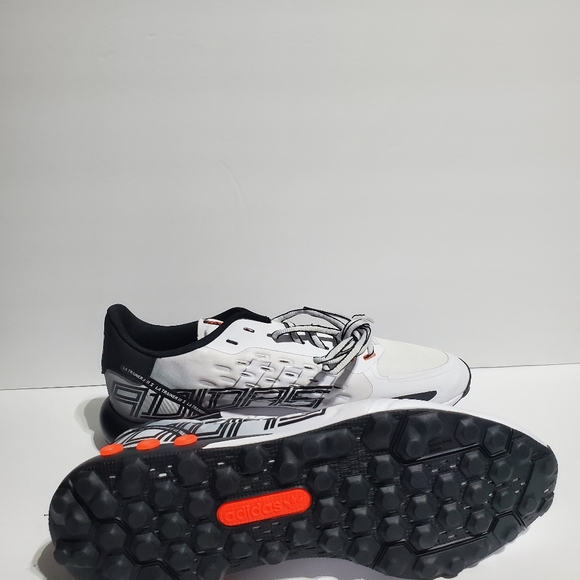 Men's Adidas Originals LA Trainer III Running Shoes White/Black GZ2677 Size 11.5 - Picture 8 of 9